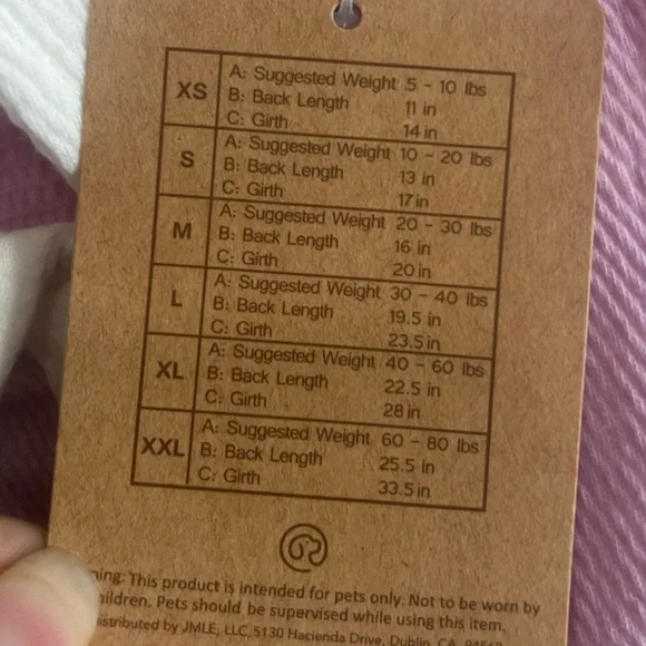 Rowdy Pups Club Pet Apperal  Pink Dog Dress w/ Collar & Ruffles Size XS - Picture 5 of 7